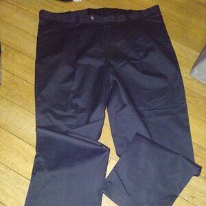 ROUNDTREE & YORKE BLACK WRINKLE FREE DRESS PANTS/ SIZE 42X30